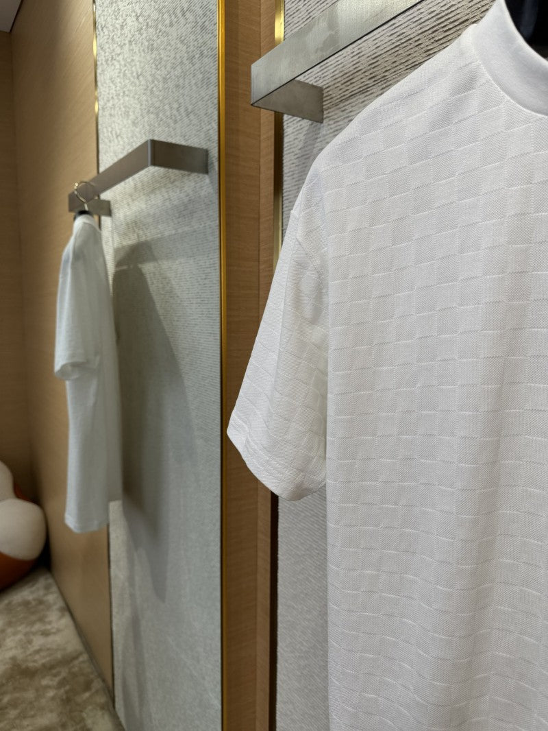 Checkerboard T-Shirt White
