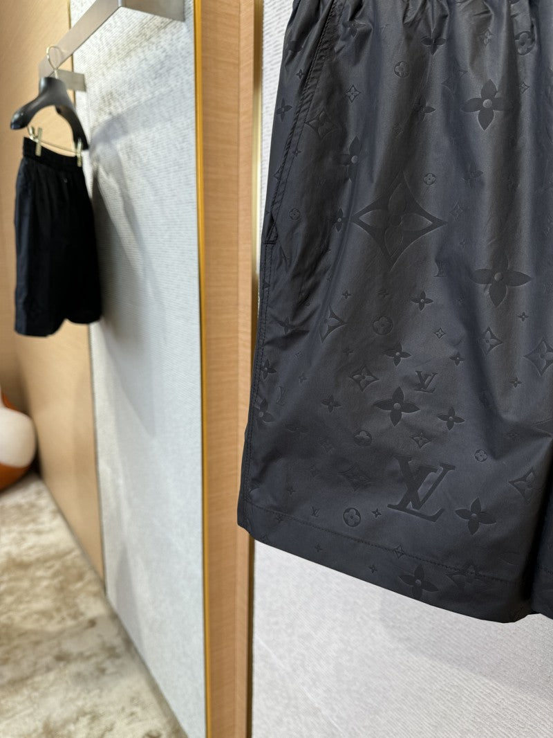 Jacquard Beach Shorts Black