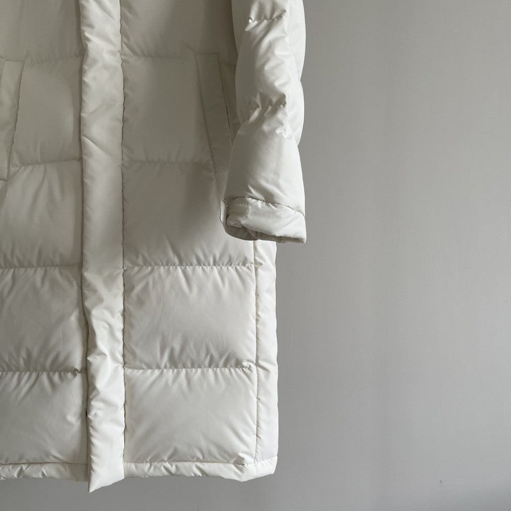 North Face Trench Coat Jacket White