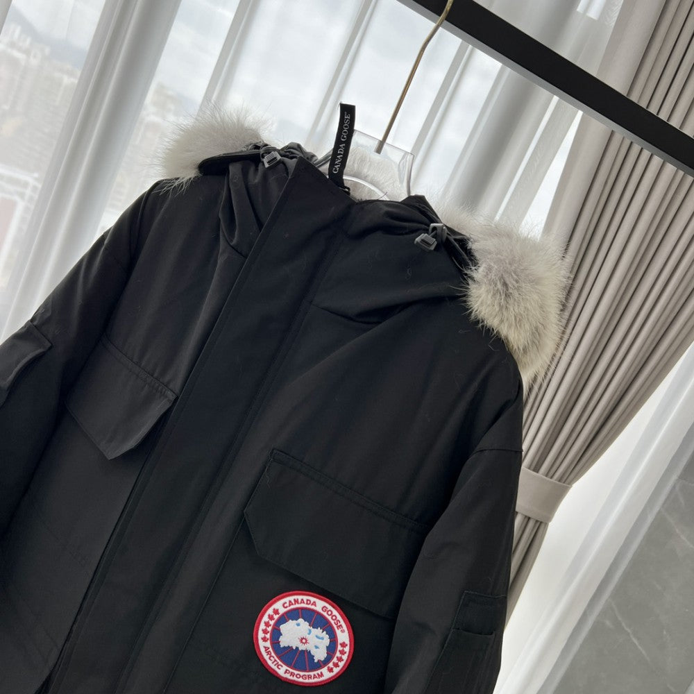 ThermaCore Faux Fur Jacket Black