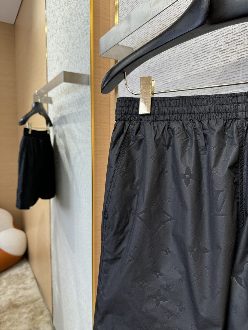 Jacquard Beach Shorts Black