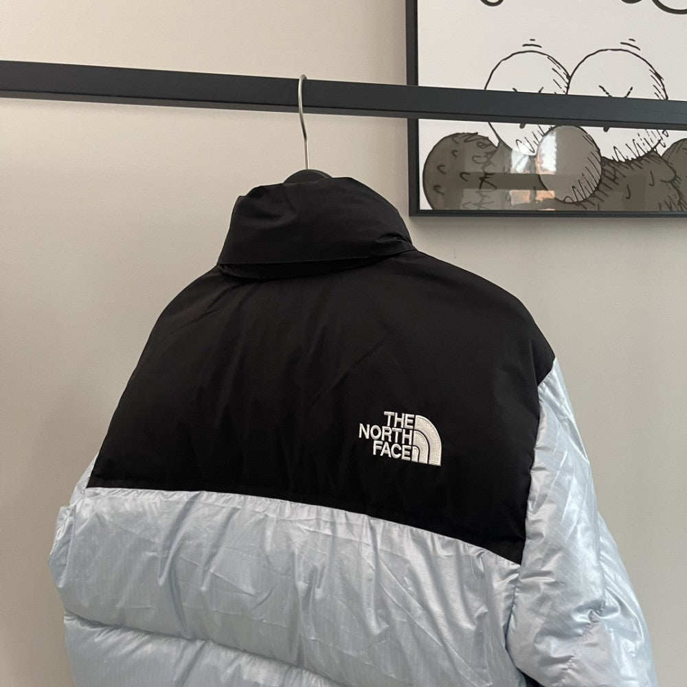 North Face Puffer Jacket Baby Blue