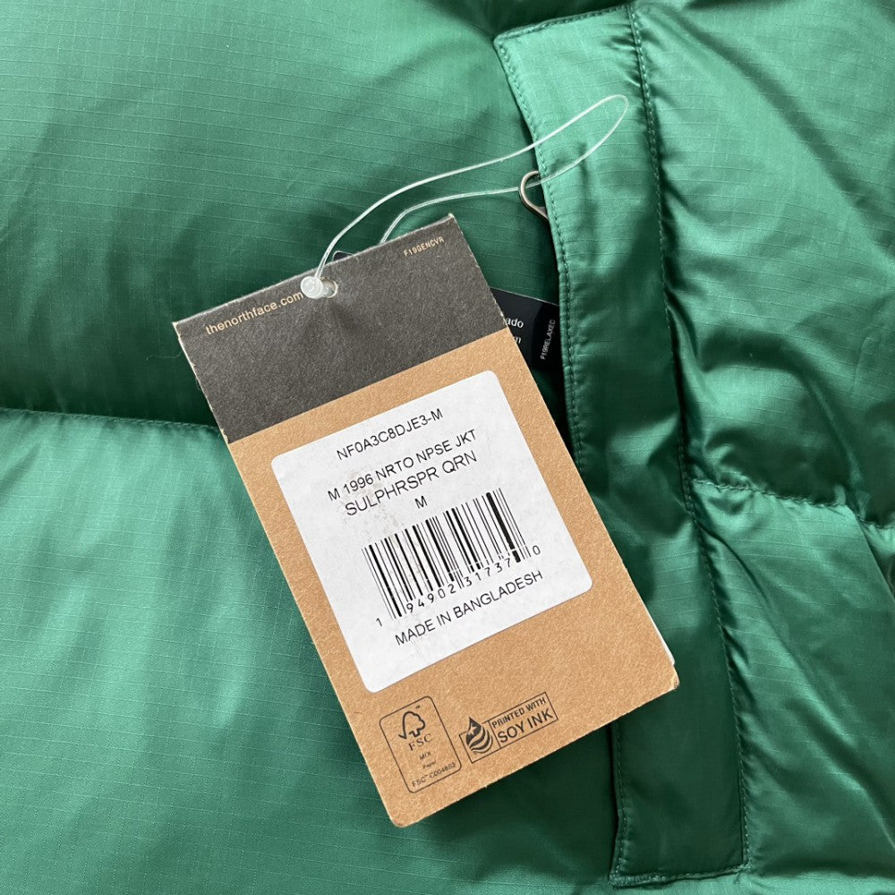 North Face Puffer Jacket Green