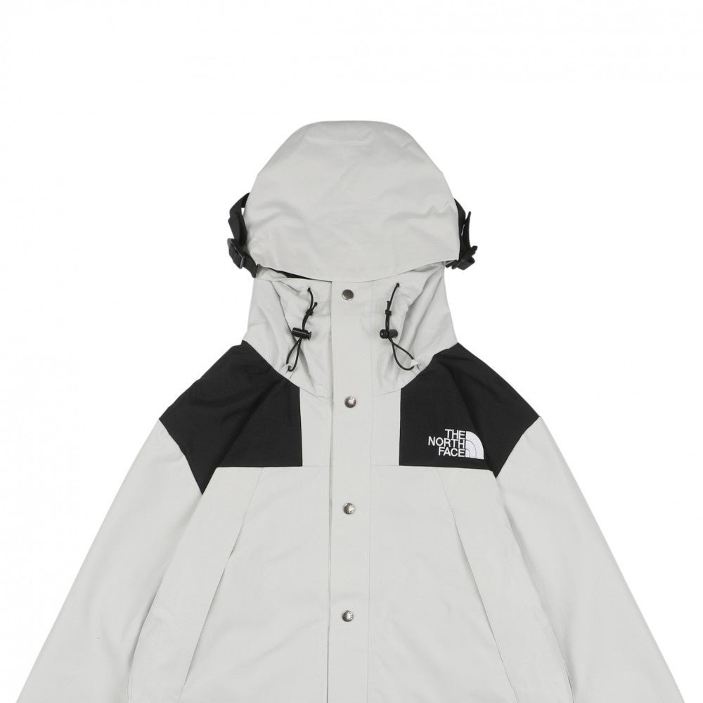 North Face Waterproof Jacket White Black