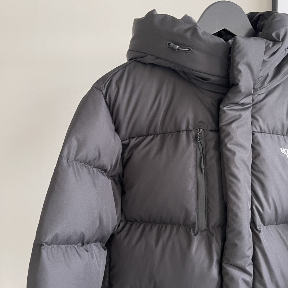 North Face Trench Coat Black