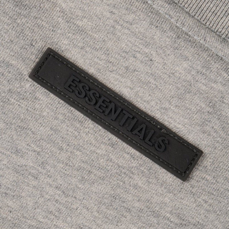 Round Neck Short Sleeve Dark Oatmeal