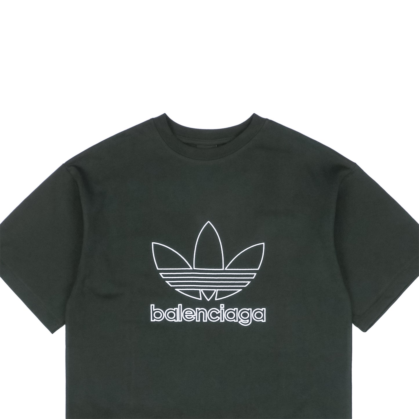 Balenci Adidas T-Shirt Dark Green