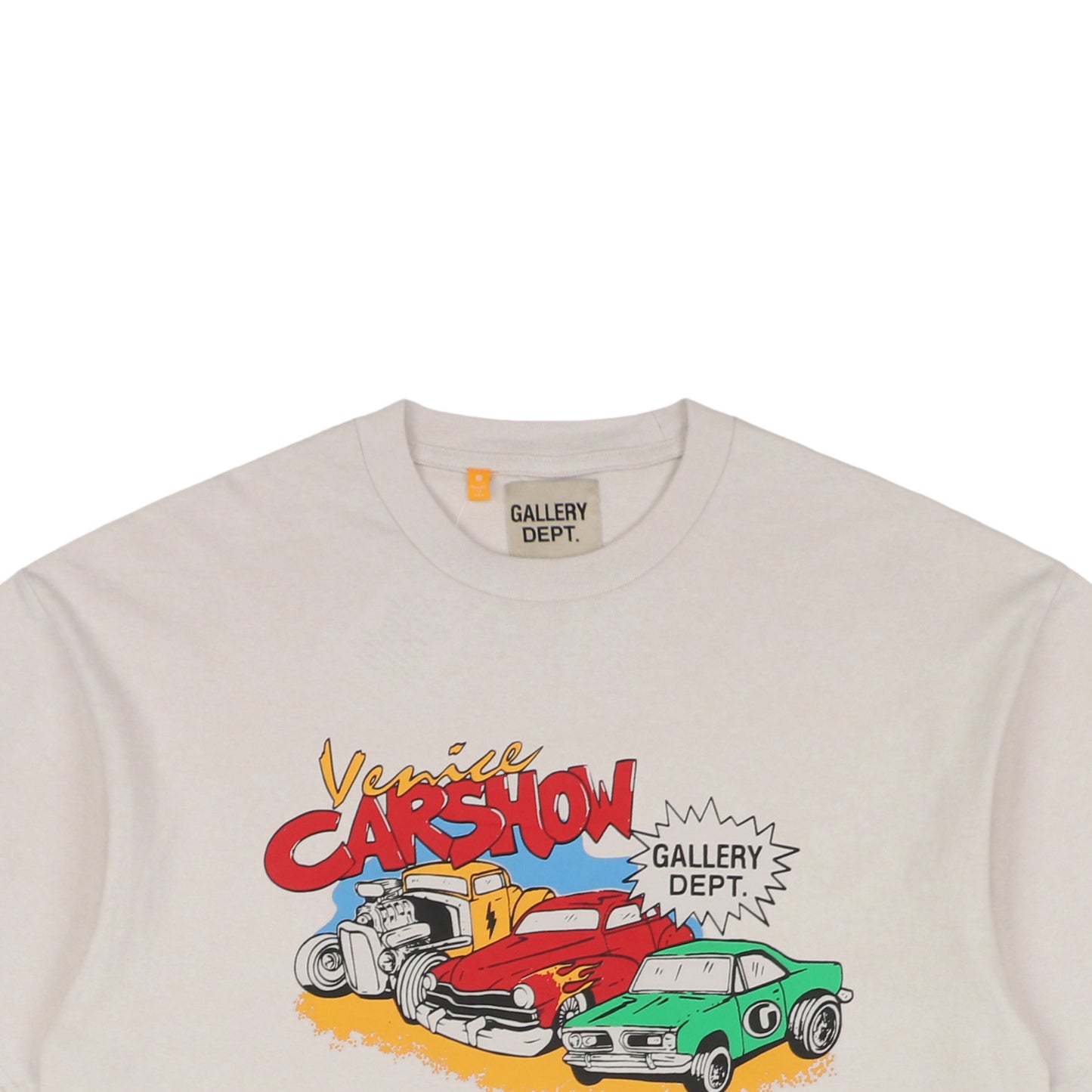 Carshow Beige T-Shirt