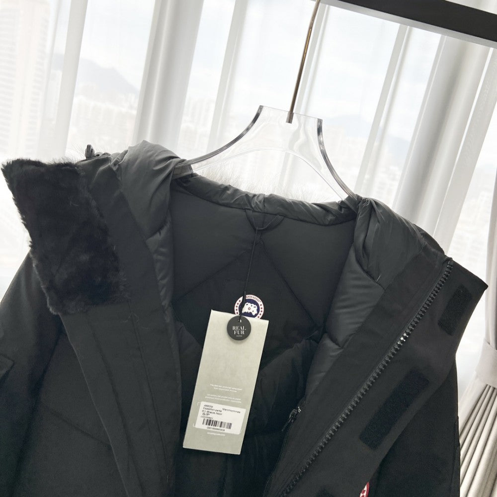 ThermaCore Faux Fur Jacket Black