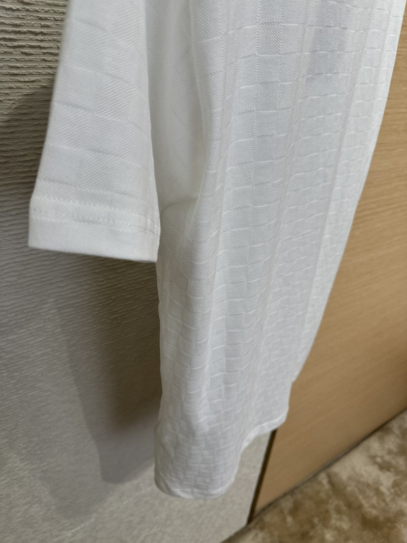 Checkerboard T-Shirt White