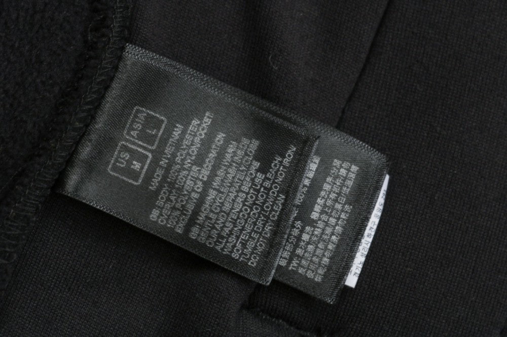 Outdoor Zip-Up Fleece – Black