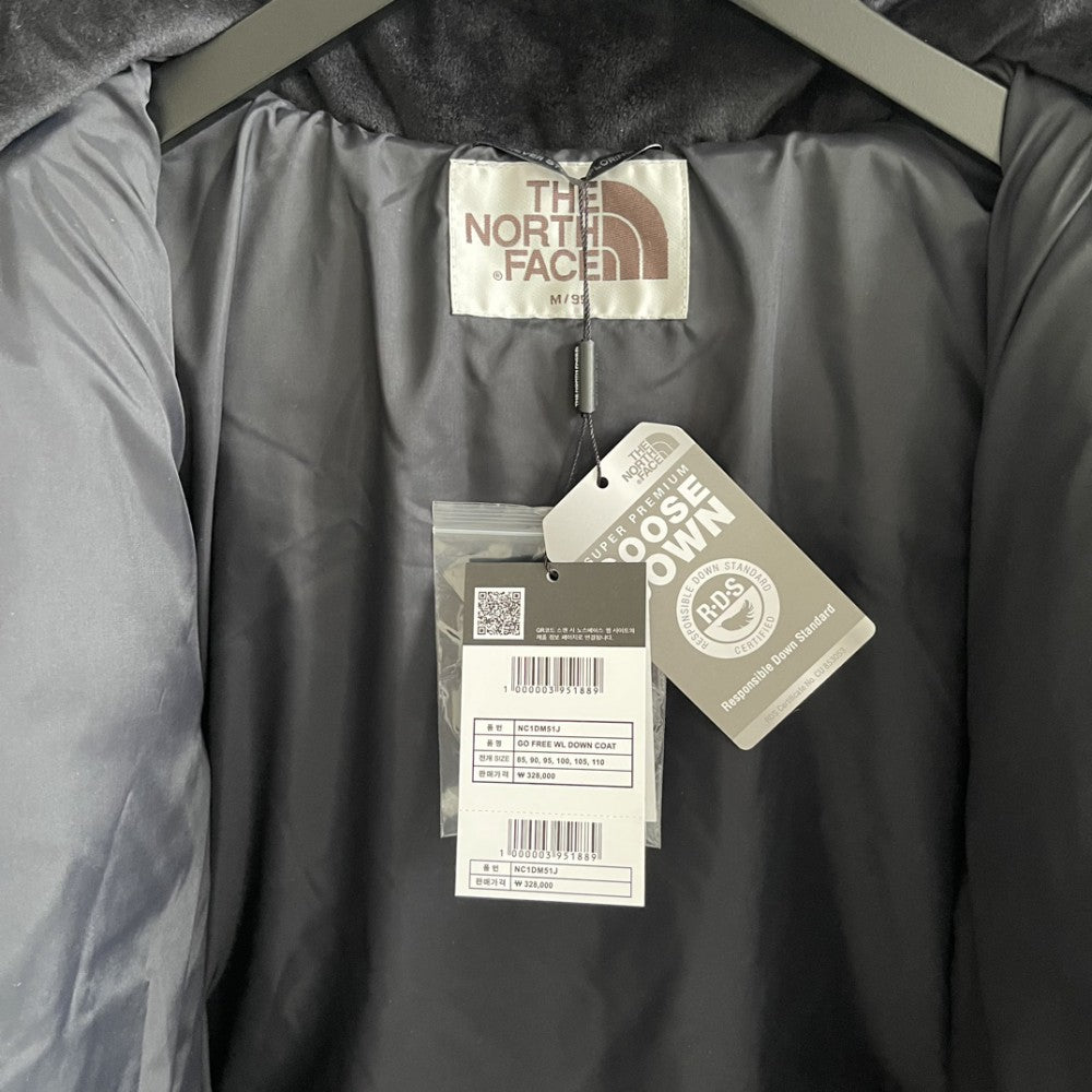 North Face Trench Coat Black