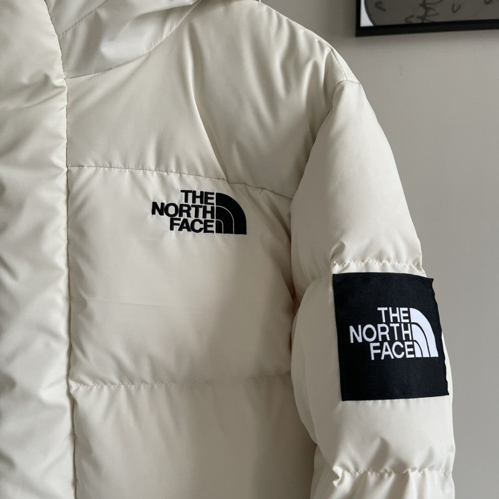 North Face Trench Coat Jacket White