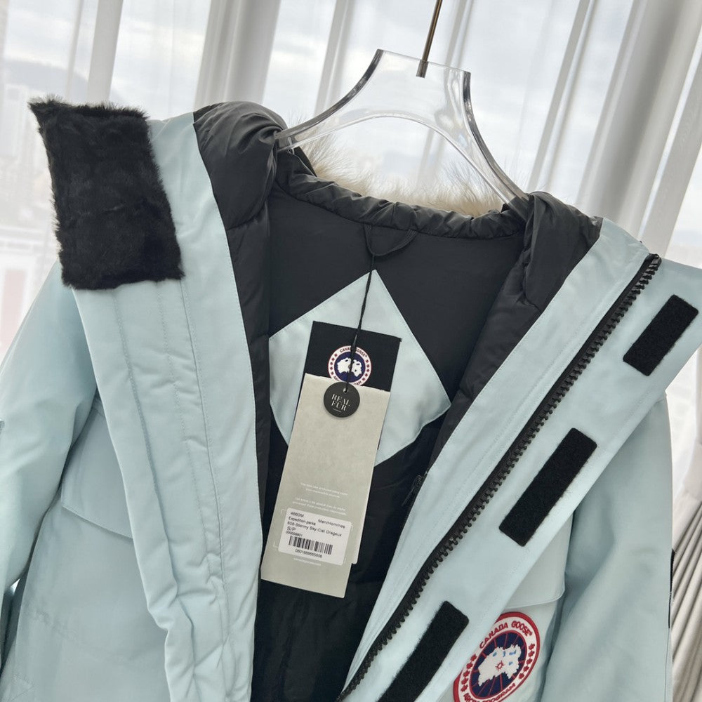 ThermaCore Faux Fur Jacket Blue