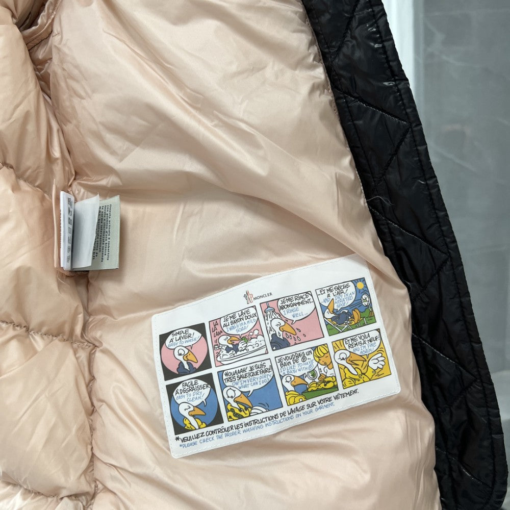 Padded Shine Fit Zip Puffer Jacket