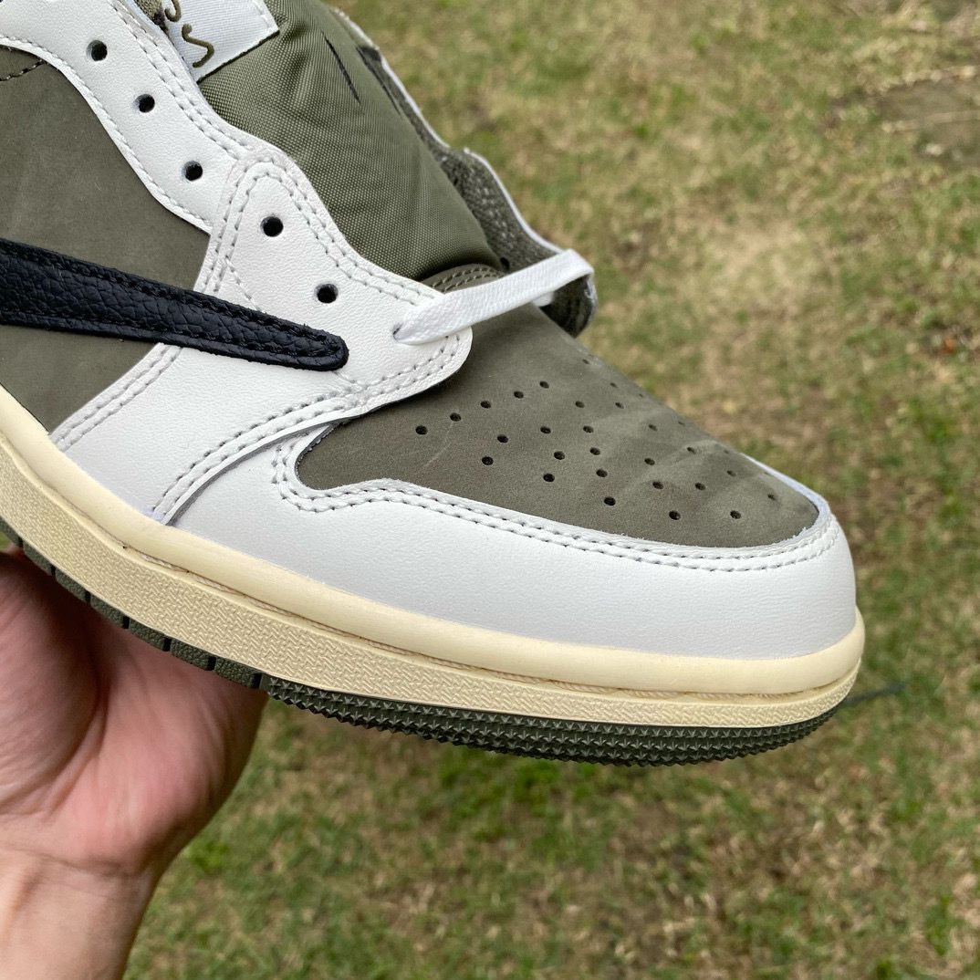 Retro Medium Olive Trainers