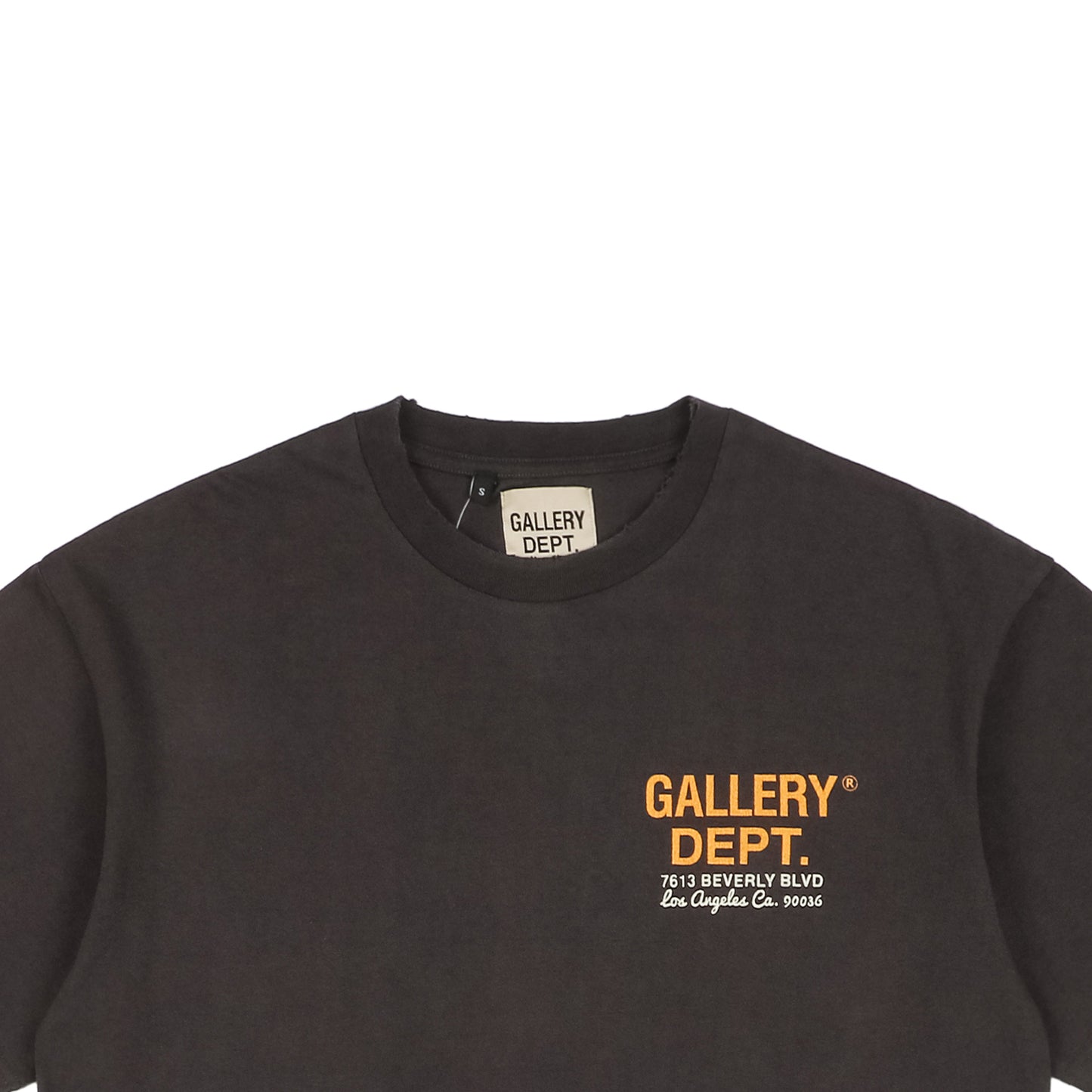 Gallery Dept Drive Thru Boxy T-Shirt Black