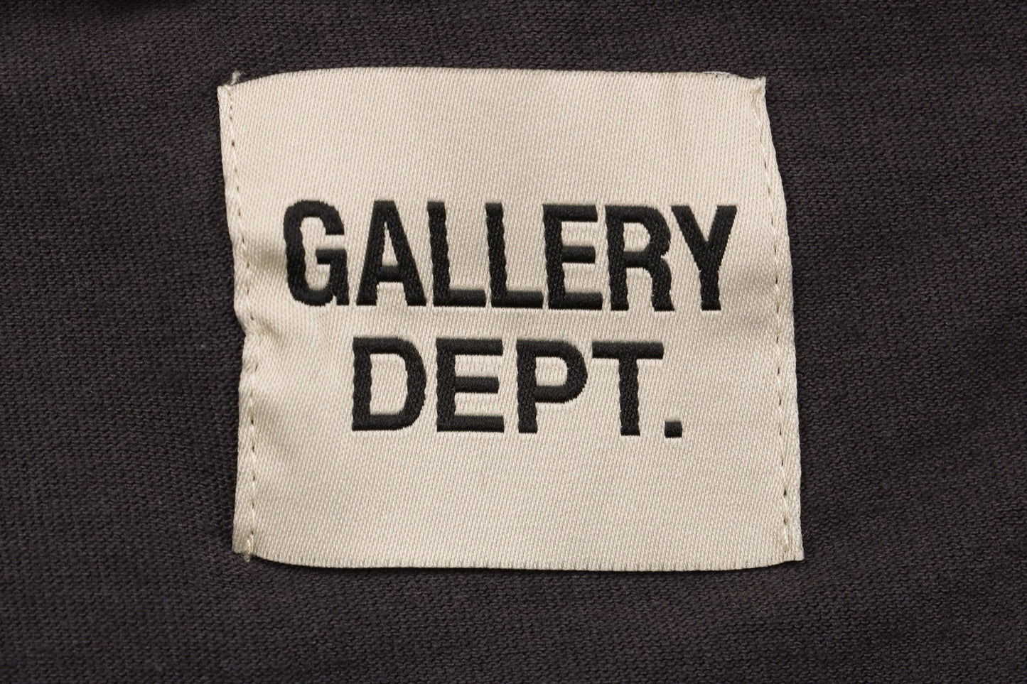 Gallery Dept Security Long Black Sweatshirt