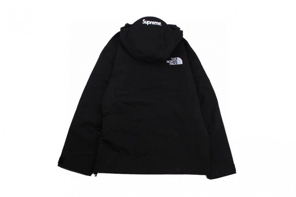 Hooded Rain Coat Black