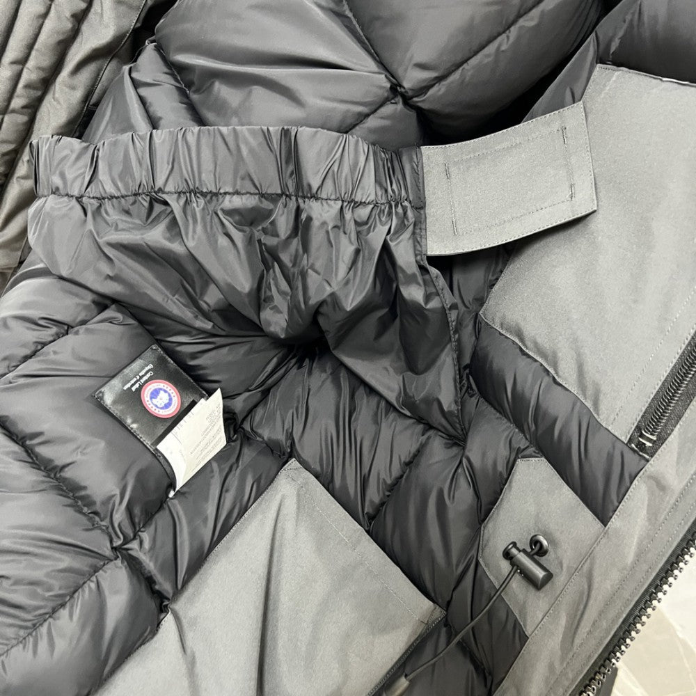 ThermaCore Faux Fur Jacket Grey