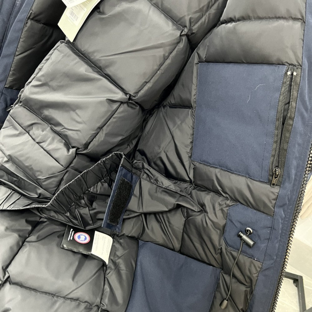 ThermaCore Faux Fur Jacket Navy