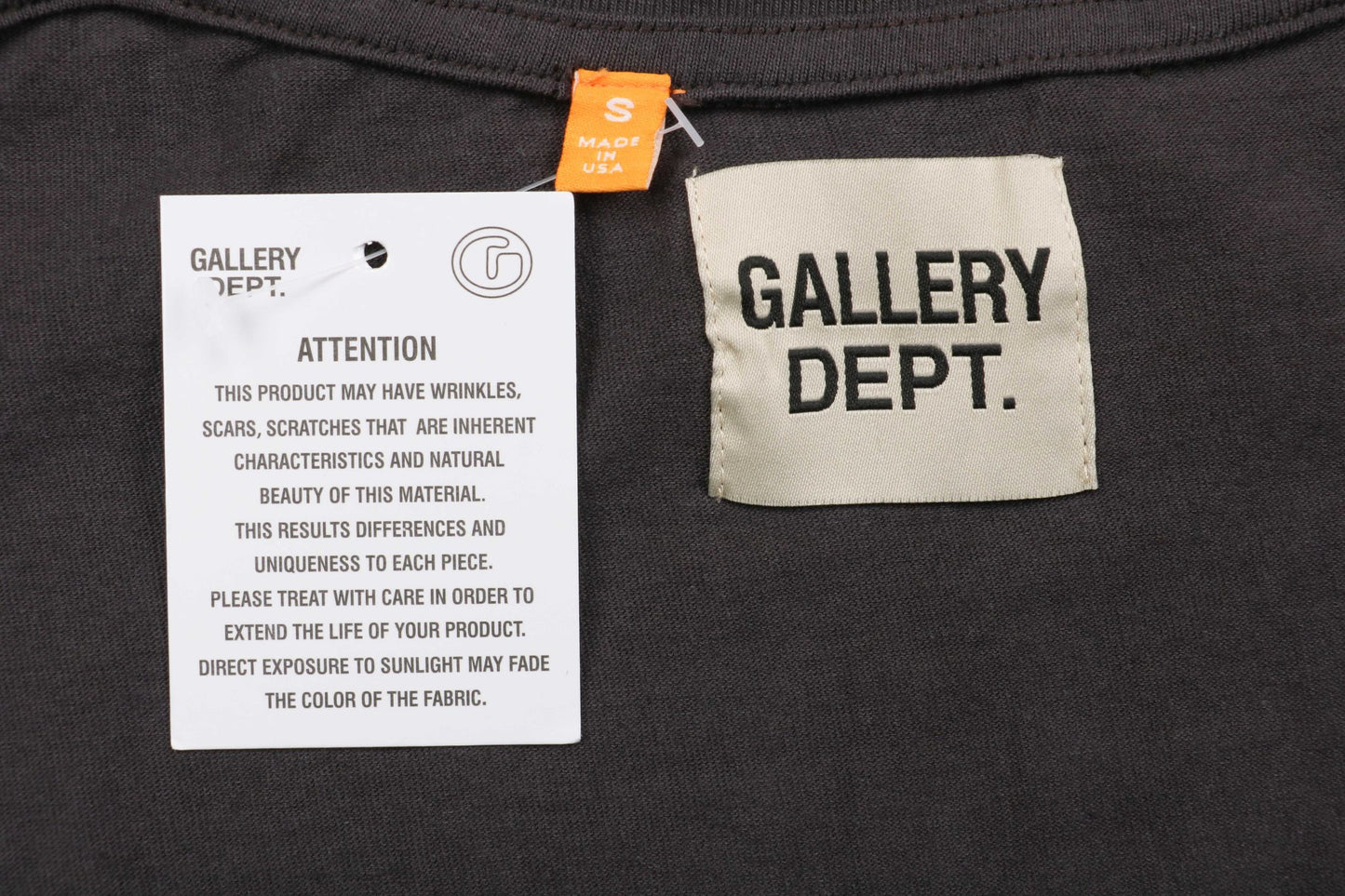 Gallery Dept Security Long Black Sweatshirt