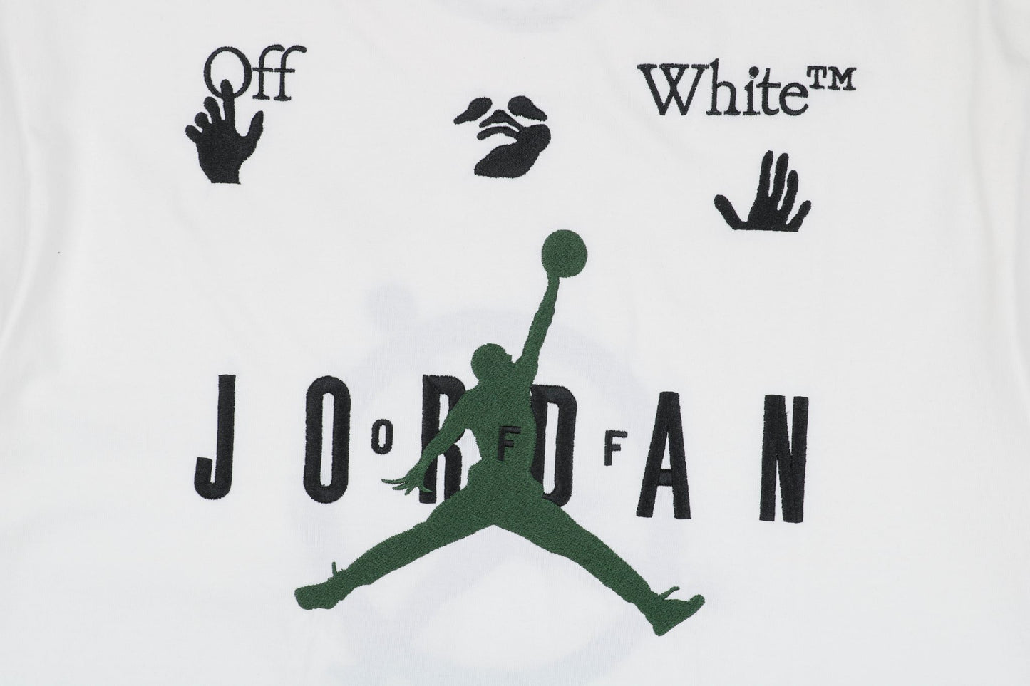 OW x AJ White T-Shirt