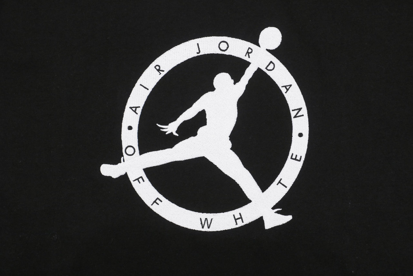 OW x AJ Black T-Shirt