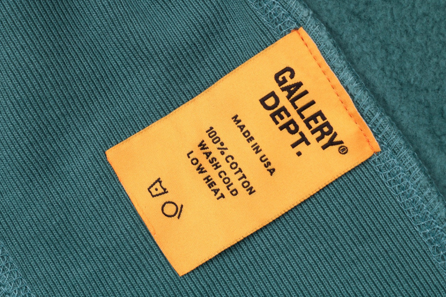 Gallery Dept Dark Green Hoodie