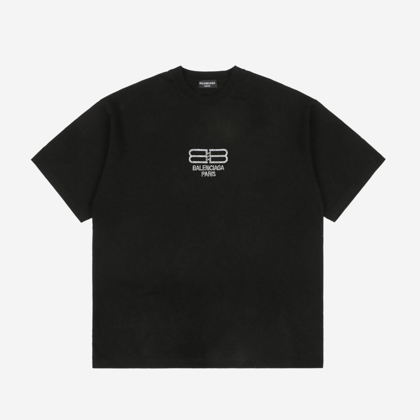 Balenci BB Paris Logo T-Shirt Black