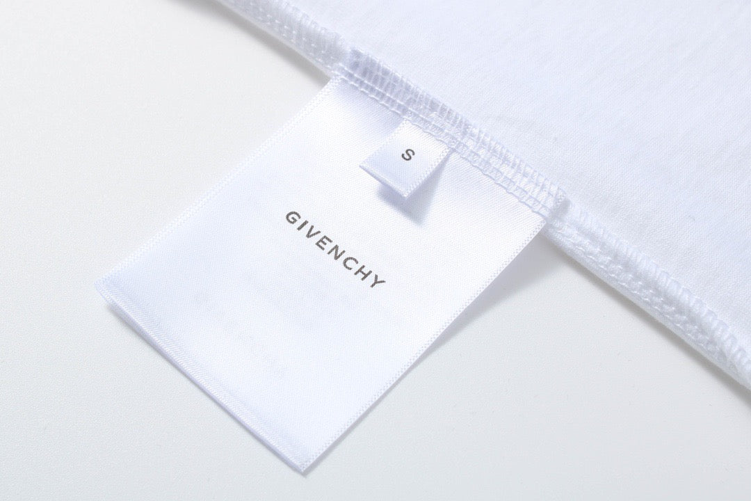 Gvnchy Hole White T-Shirt