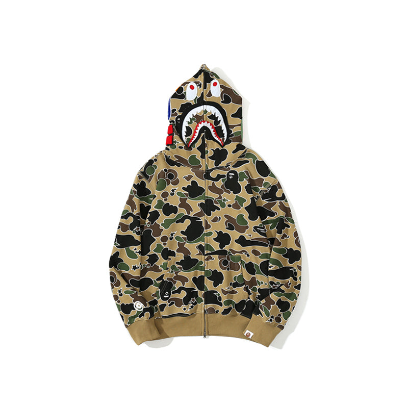 Bape Camouflage Multicolour Hoodie
