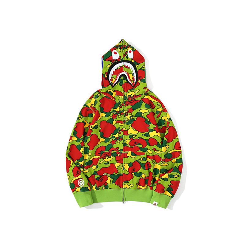 Bape Camouflage Multicolour Hoodie