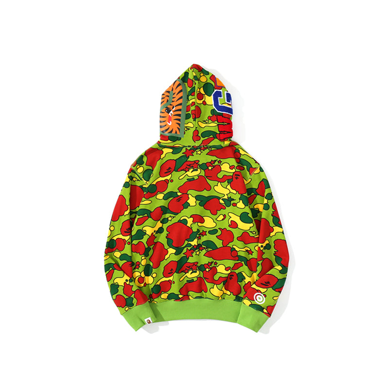 Bape Camouflage Multicolour Hoodie