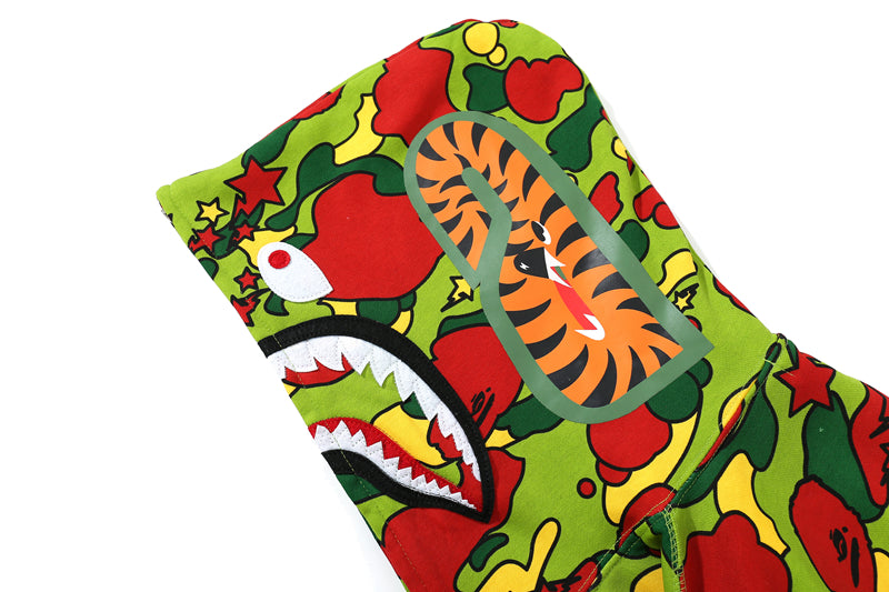 Bape Camouflage Multicolour Hoodie