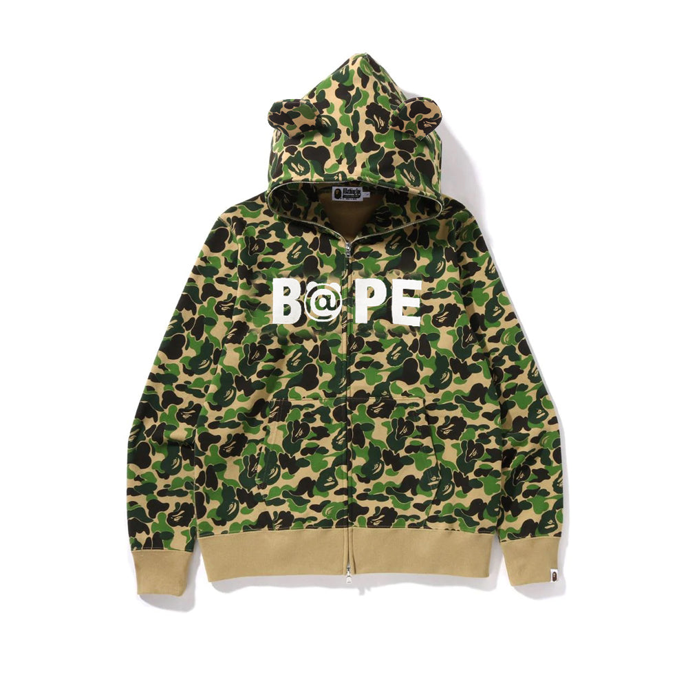 Bape Camouflage Hoodie (Blue/Green/Pink)