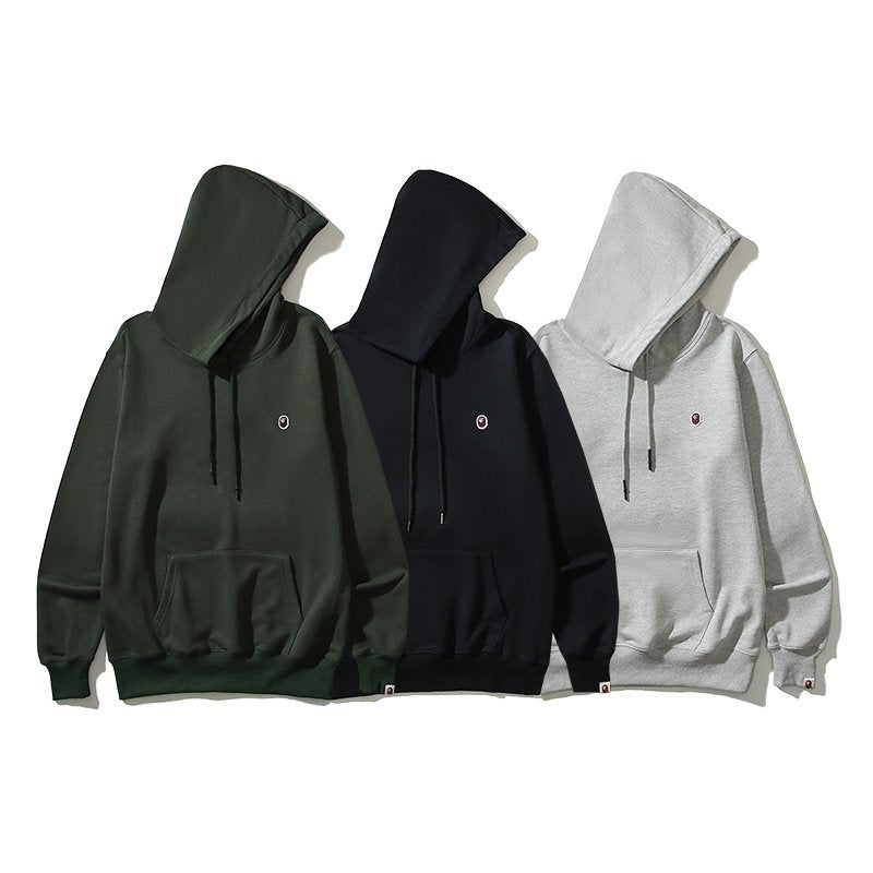 Bape Hoodie (3 Colours, Khaki/Black/Grey)