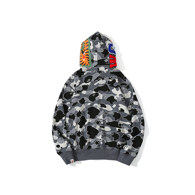 Bape Camouflage Multicolour Hoodie