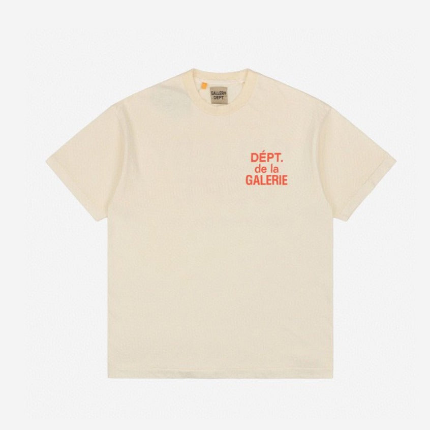 Gallery Dept French Logo Cream T-Shirt