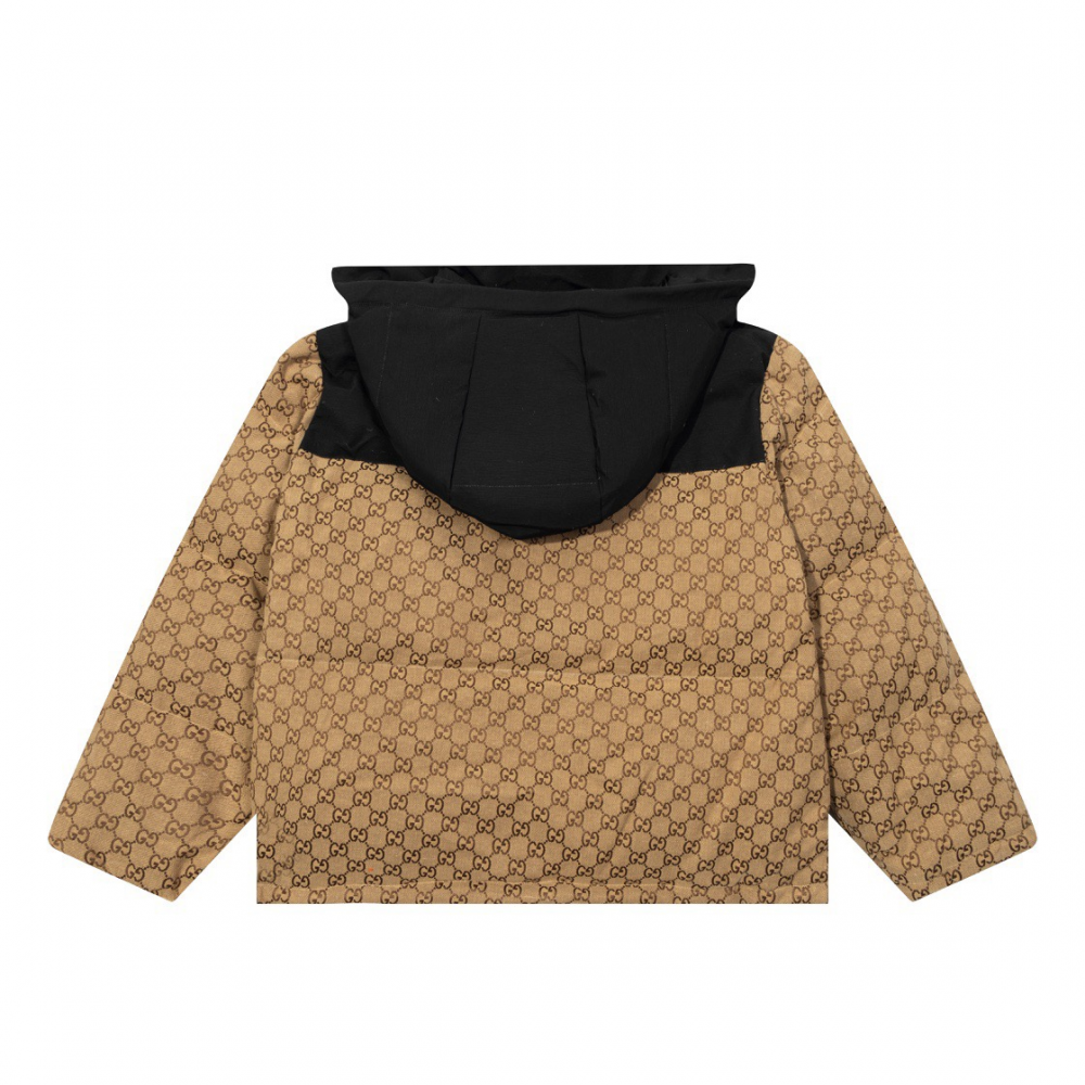 Contrast Puffer Jacket
