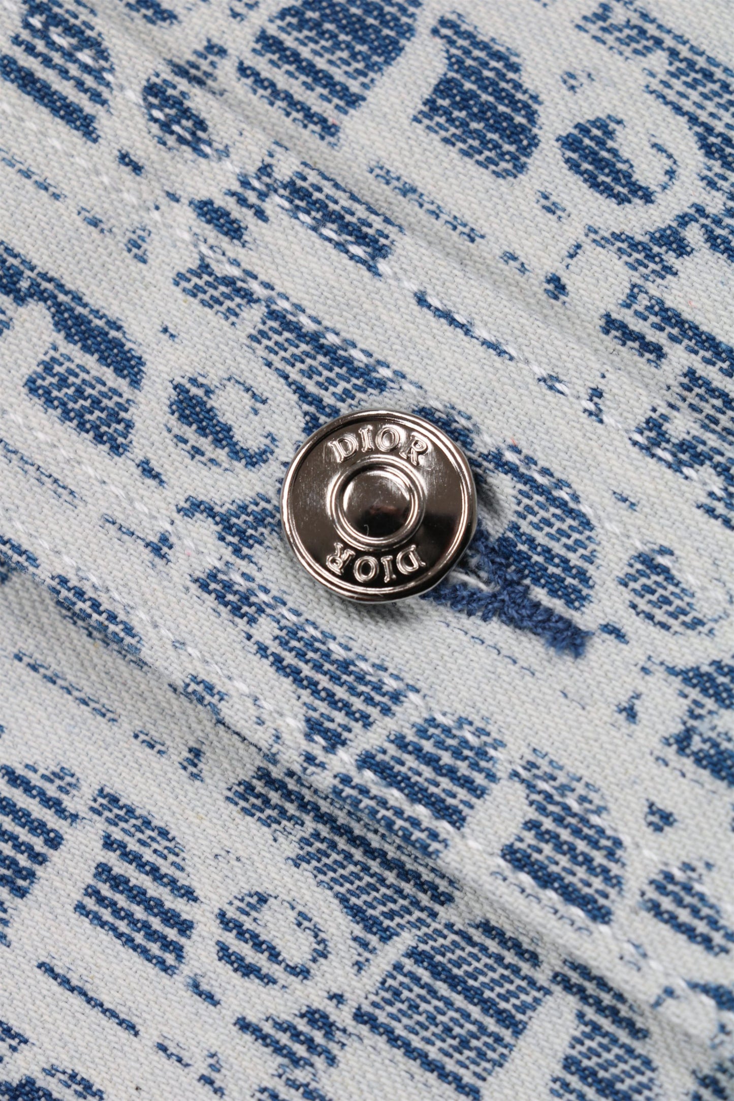 Blue and White Shirt