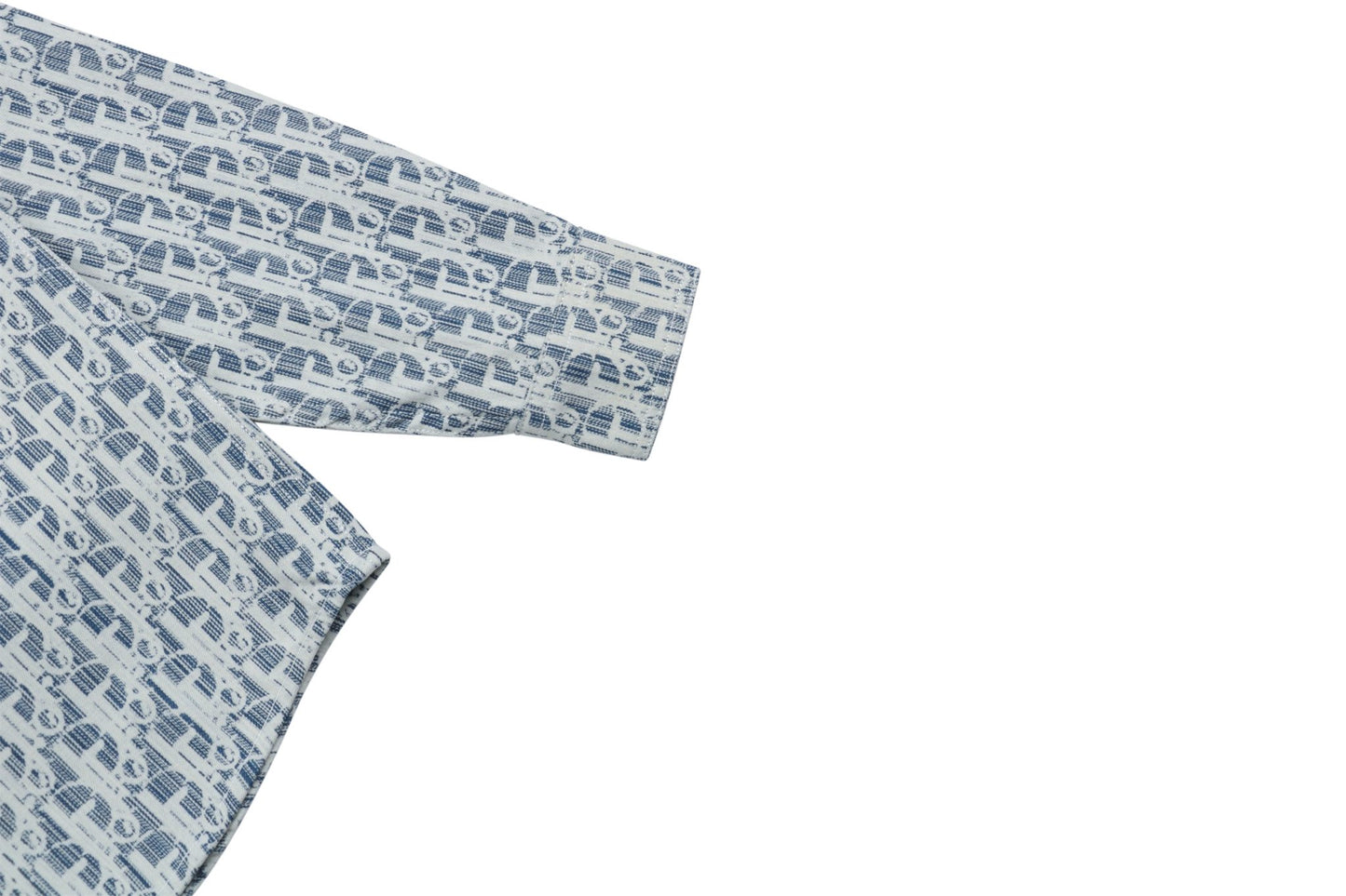 Blue and White Shirt