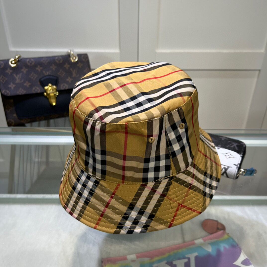 Chequered Fisherman Hat 16