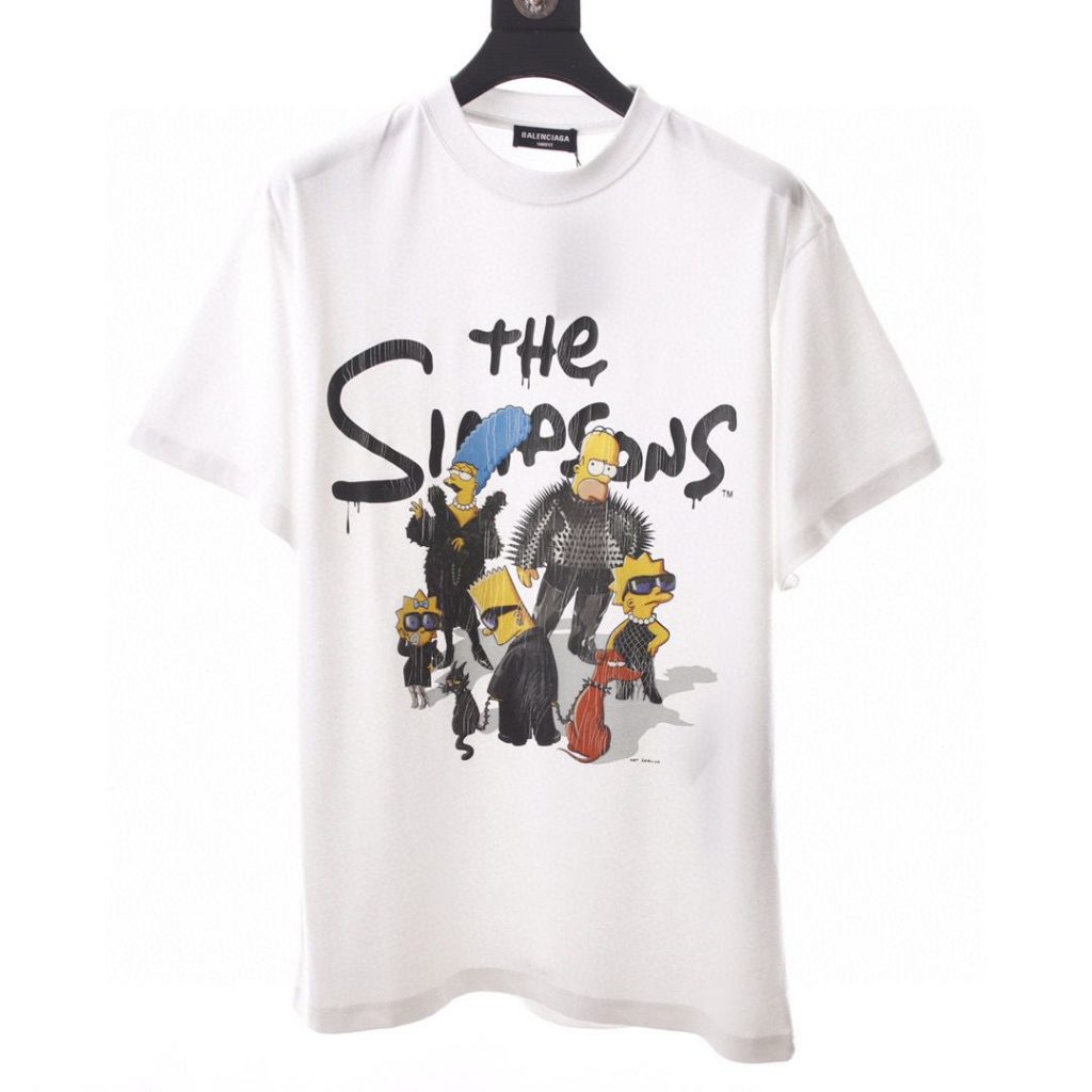 Balenci Simpson T-Shirt White
