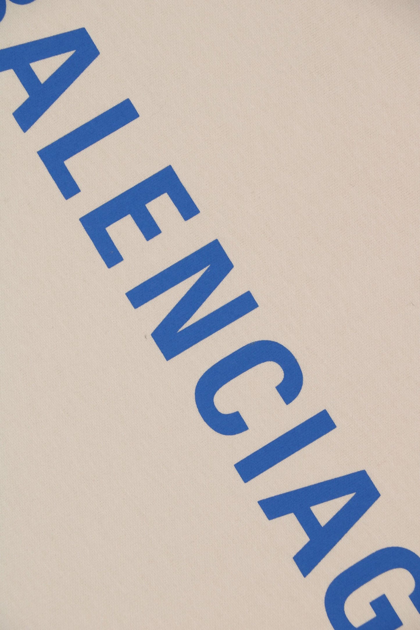Balenci Logo T-Shirt Beige