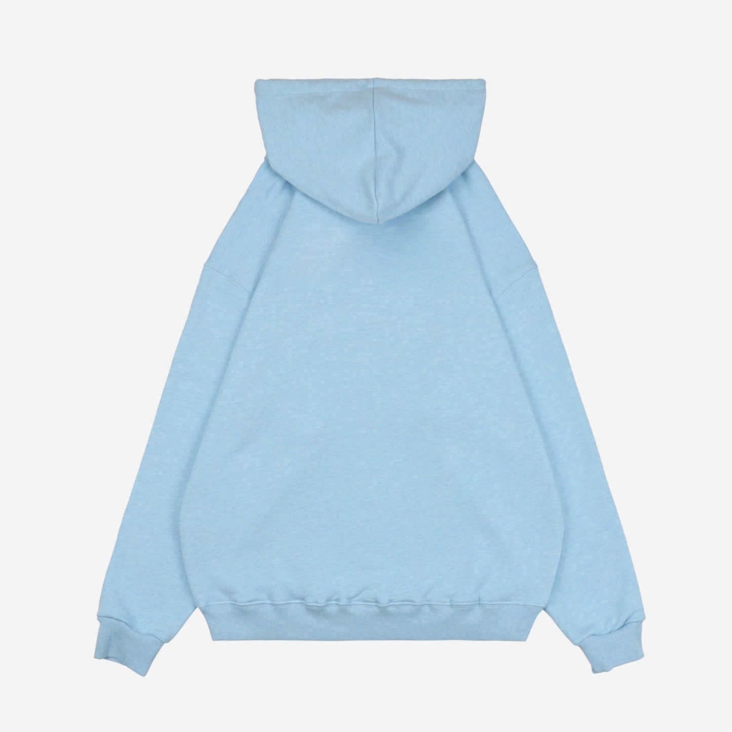 Balenci BB Logo Hoodie Light Blue