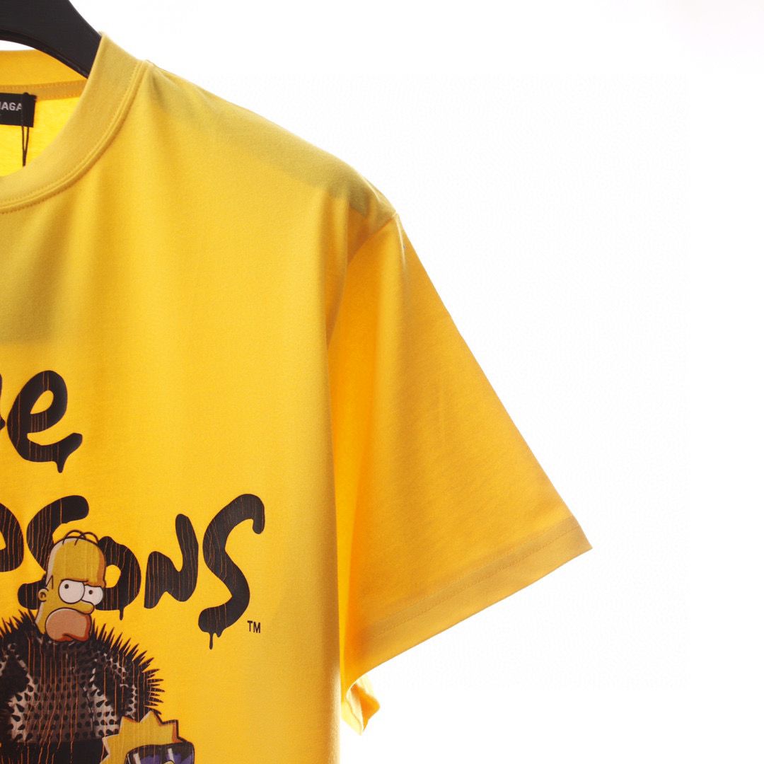 Balenci Simpson Yellow T-Shirt
