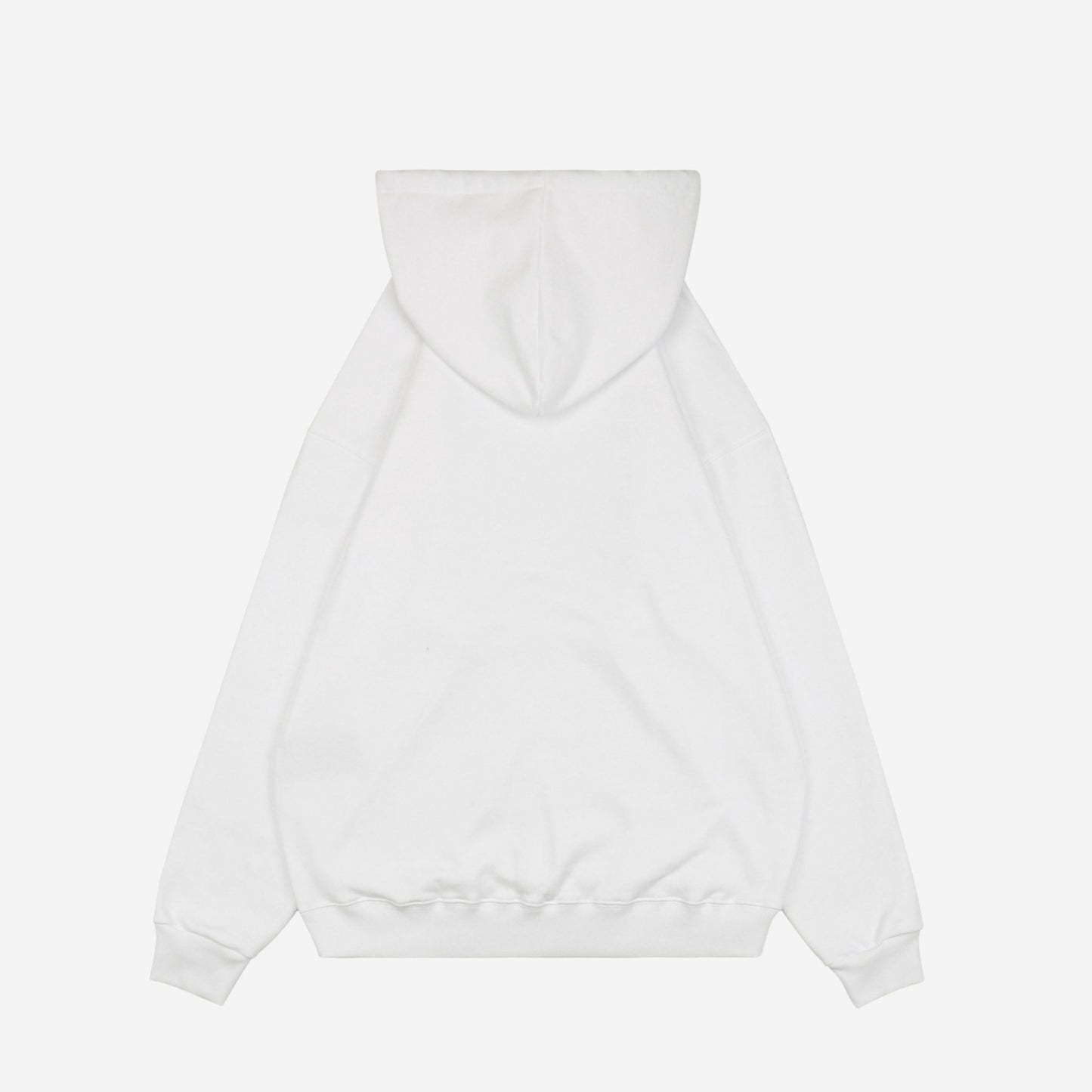 Balenci BB Logo Hoodie White