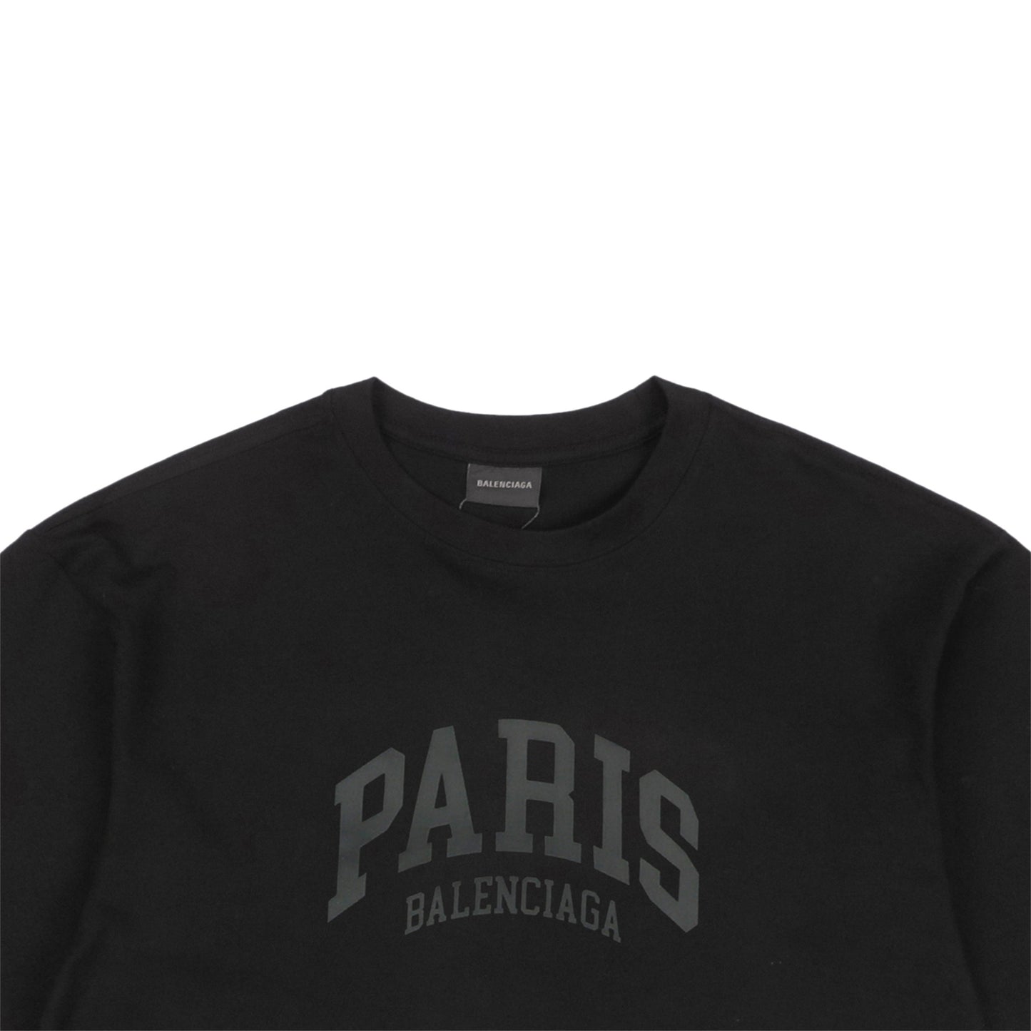 Balenci Cities Paris T-Shirt Black Grey