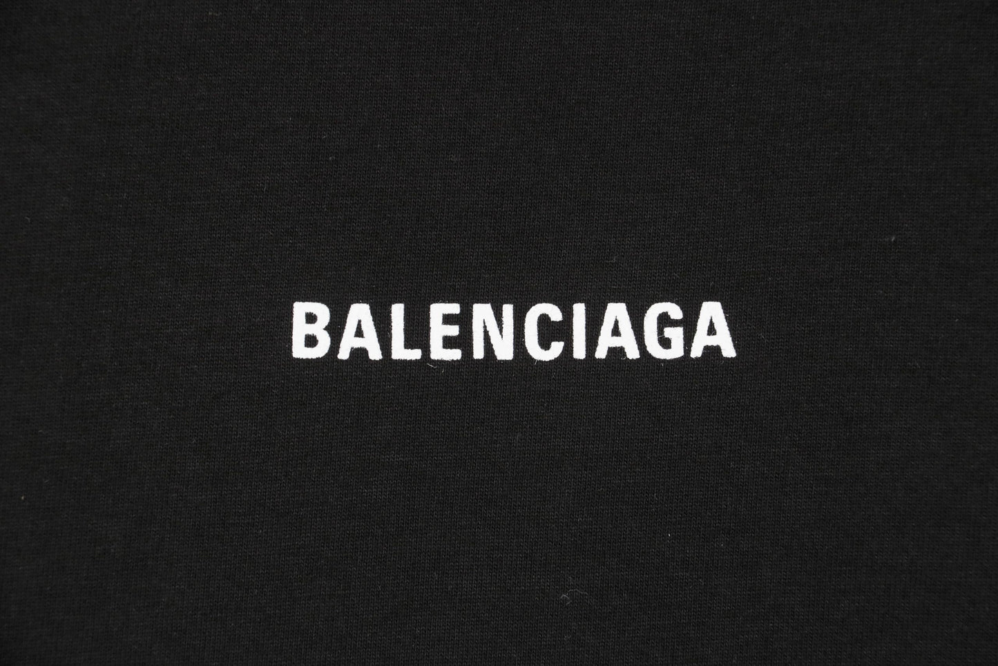 Balenci Logo T-Shirt Black